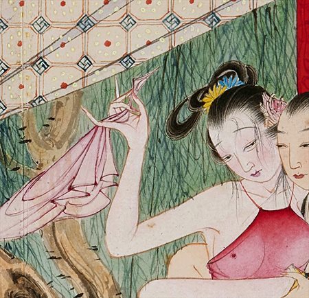 文登-迫于无奈胡也佛画出《金瓶梅秘戏图》，却因此成名，其绘画价值不可估量